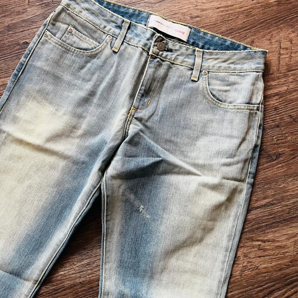 Paper Denim & Cloth Woman's Distressed Stone Age 2-TRU-45 024662 Jeans 30